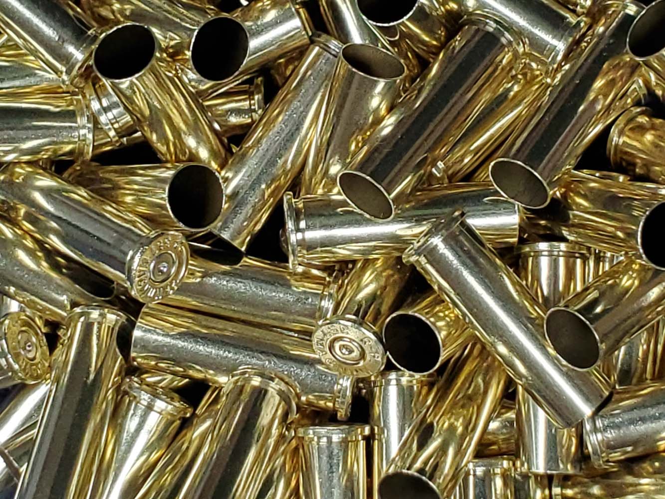 357 Magnum Once Fired Brass 230 Count - Once Fired Brass