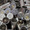 9MM Once Fired Nickel Plated Brass  Not Cleaned