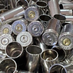 9MM nickel plated brass