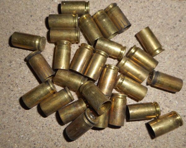9MM once fired brass