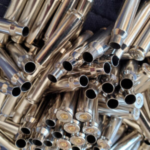 223/556 once fired nickel plated brass
