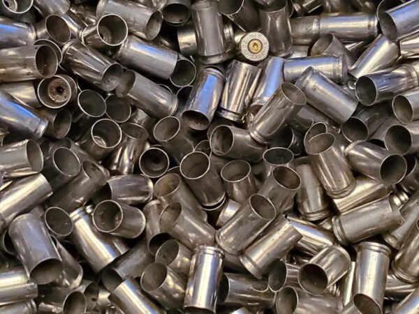 9MM nickel plated brass