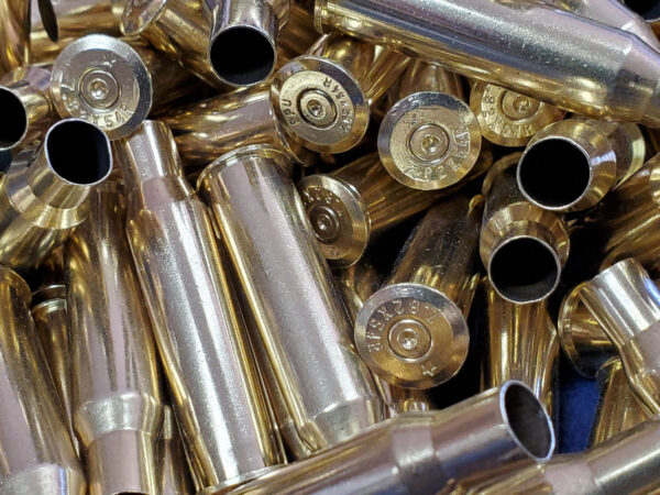 7.62X54R Once Fired Brass 70 Count  Mixed Head Stamps Boxed Primed