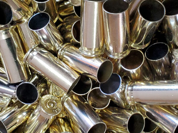 38 super once fired shell casings