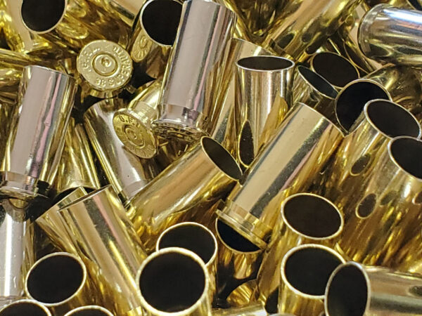 38 super once fired brass