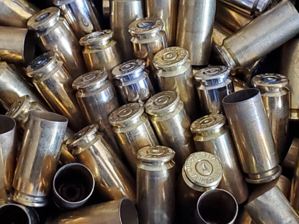 10mm once fired shell casings