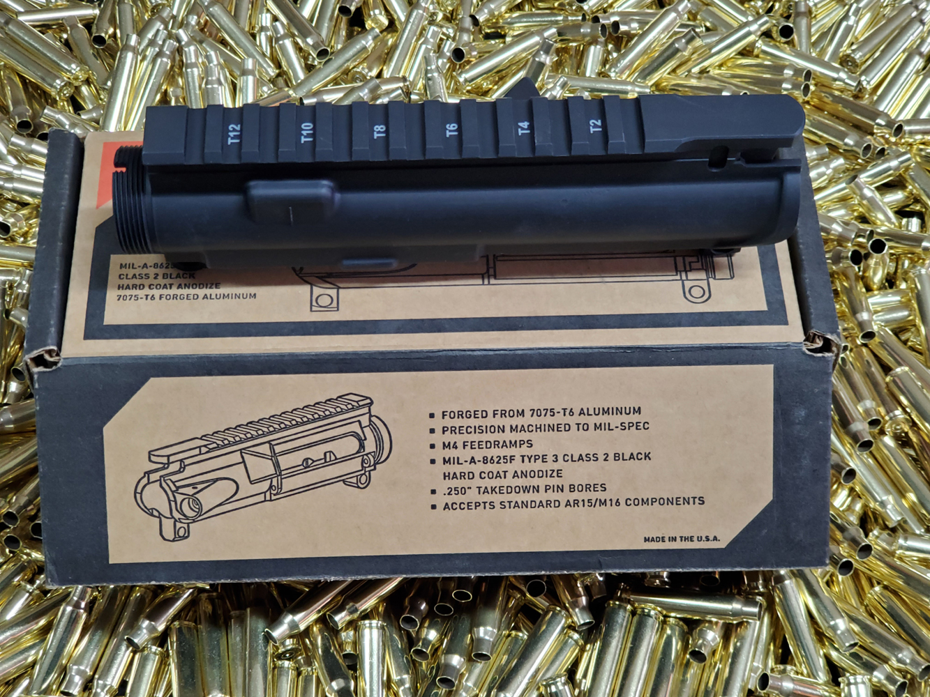AR15 Stripped Upper Receiver No Forward Assist Aero Precision