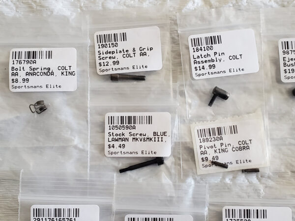 Colt Revolver Parts - Image 2