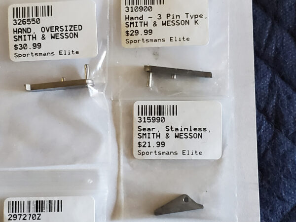 Smith & Wesson Revolver Parts Lot 1 - Image 3