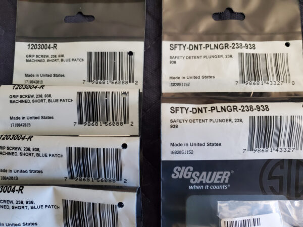 Sig 238 Surplus Gun Parts - Image 2
