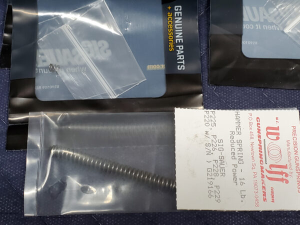 Sig Miscellaneous Pistol Springs - Image 4