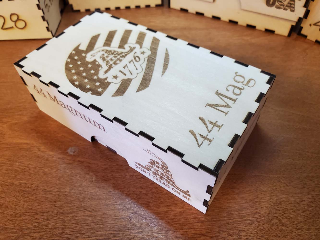 44 Mag top and side box