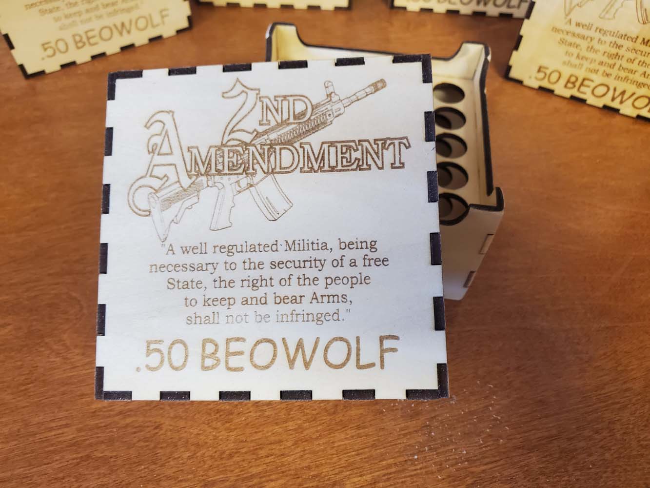 .50 Beowolf ammo box