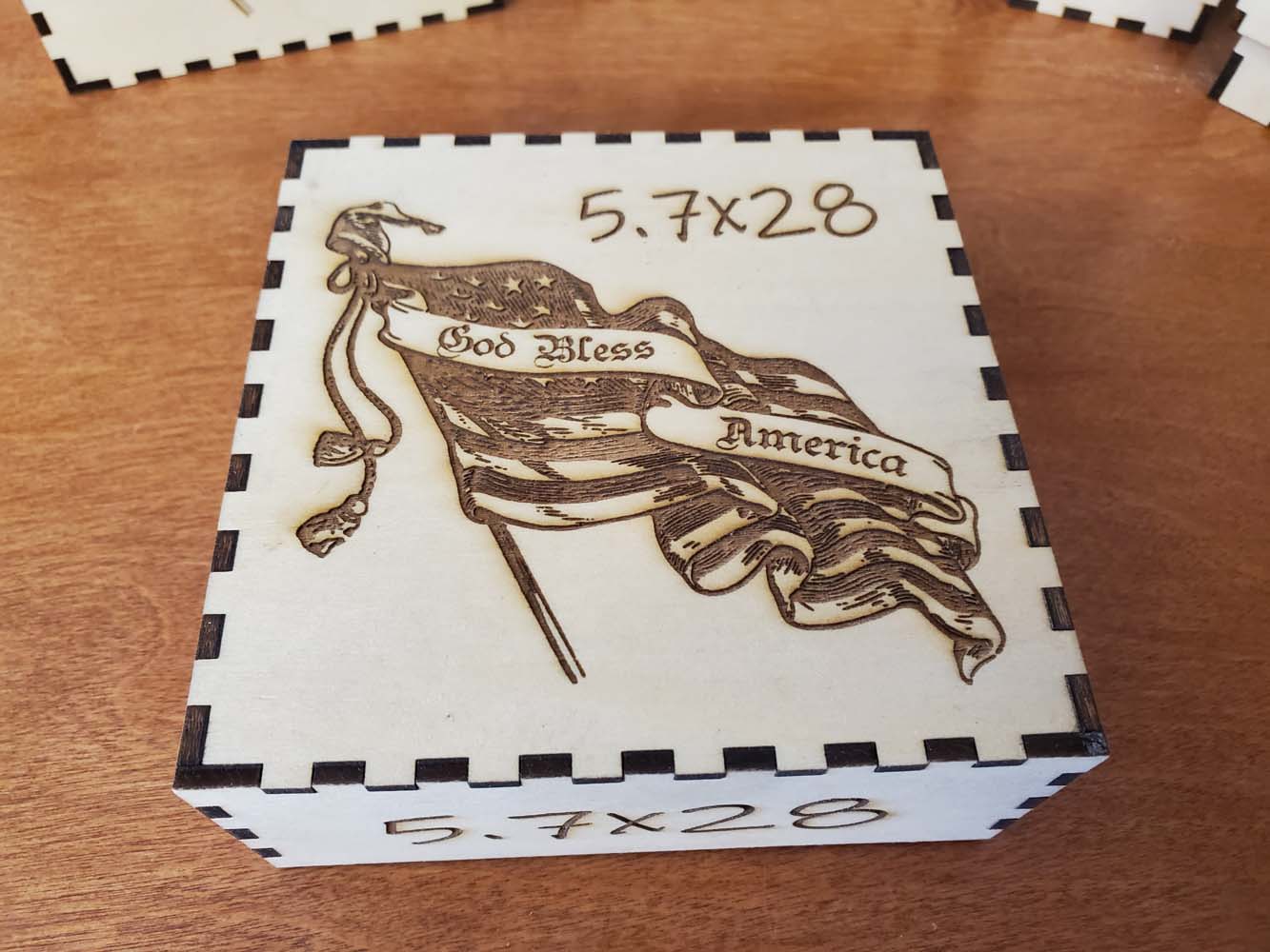 5.7x28 ammo box cover