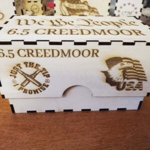 6.5 creedmoor ammo box closed