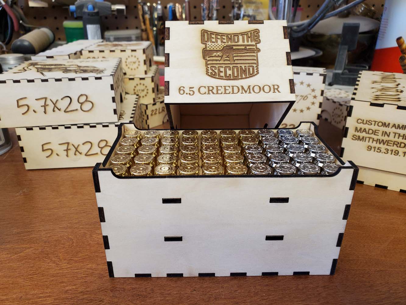 6.5 creedmoor ammo box full